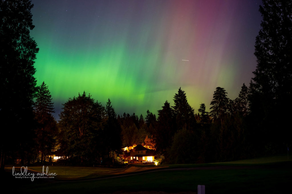 Aurora Borealis, Seattle, WA, March 2024